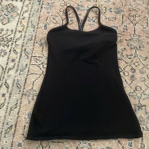 lululemon athletica Black Tank Top